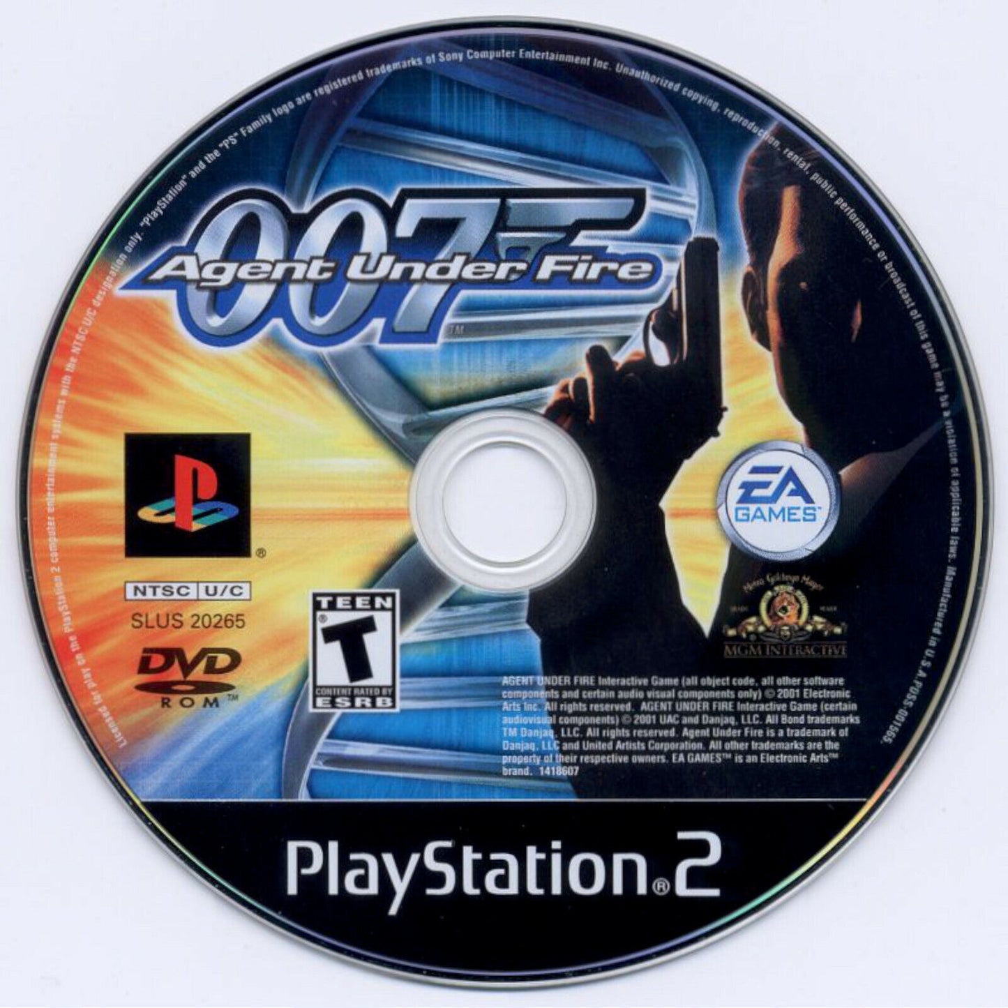 007 Agent Under Fire - (Game Only) (Playstation 2)