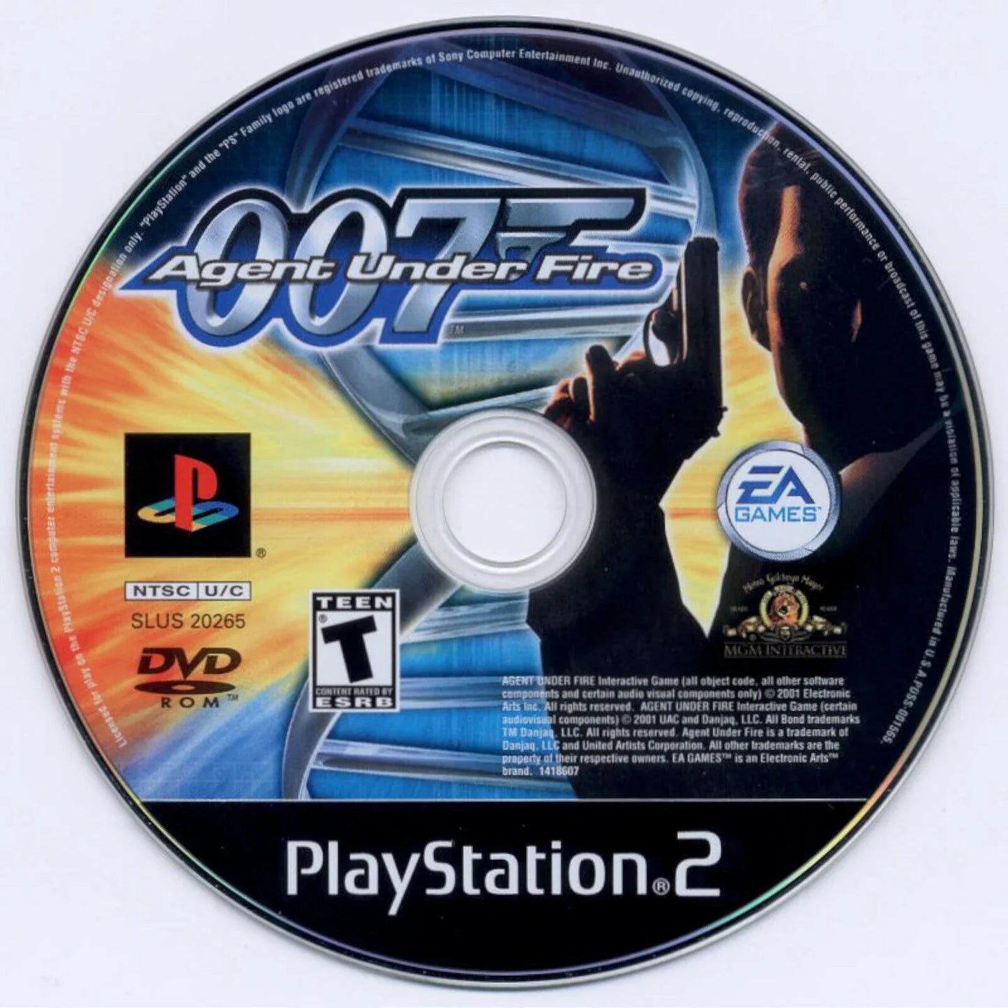 007 Agent Under Fire - (Game Only) (Playstation 2)