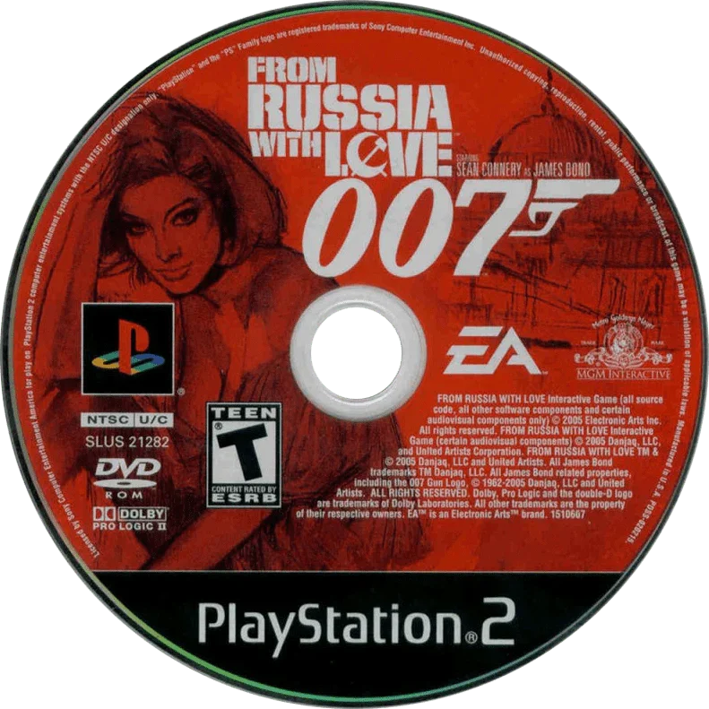 007 From Russia With Love - (Game Only) (Playstation 2)