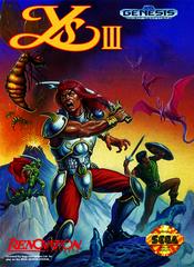 Ys III Wanderers from Ys - (Incomplete) (Sega Genesis)