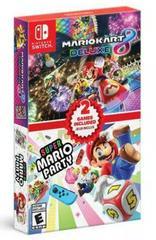 Mario Kart 8 Deluxe + Super Mario Party Double Pack - (New) (Nintendo Switch)