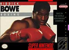 Riddick Bowe Boxing - (Game Only) (Super Nintendo)