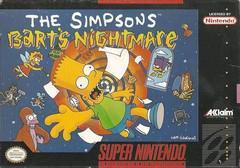 The Simpsons Bart's Nightmare - (Game Only) (Super Nintendo)