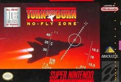 Turn and Burn No Fly Zone - (Game Only) (Super Nintendo)