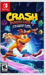 Crash Bandicoot 4: It's About Time - (Complete) (Nintendo Switch)