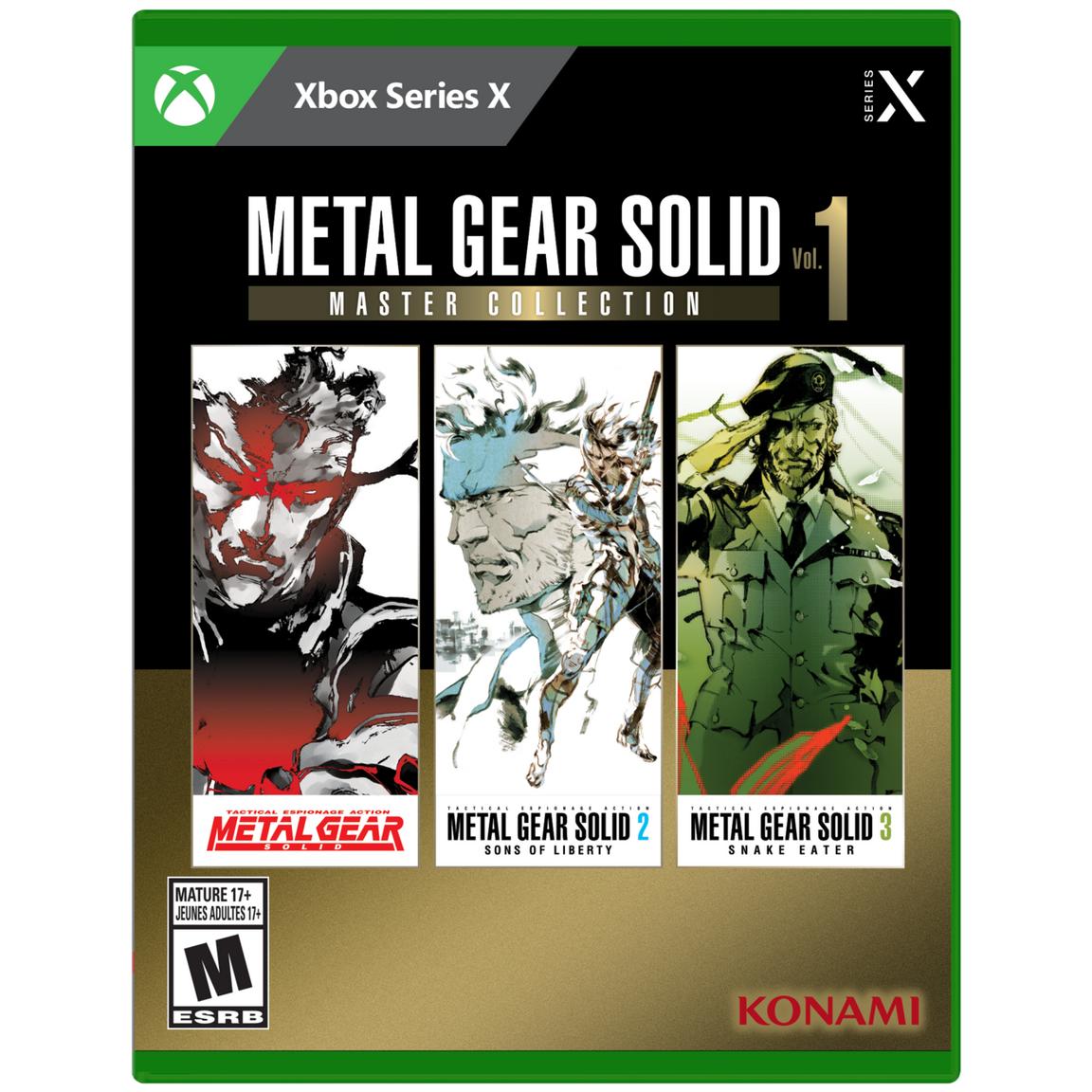 Metal Gear Solid: Master Collection Vol. 1 - (New) (Xbox Series X)