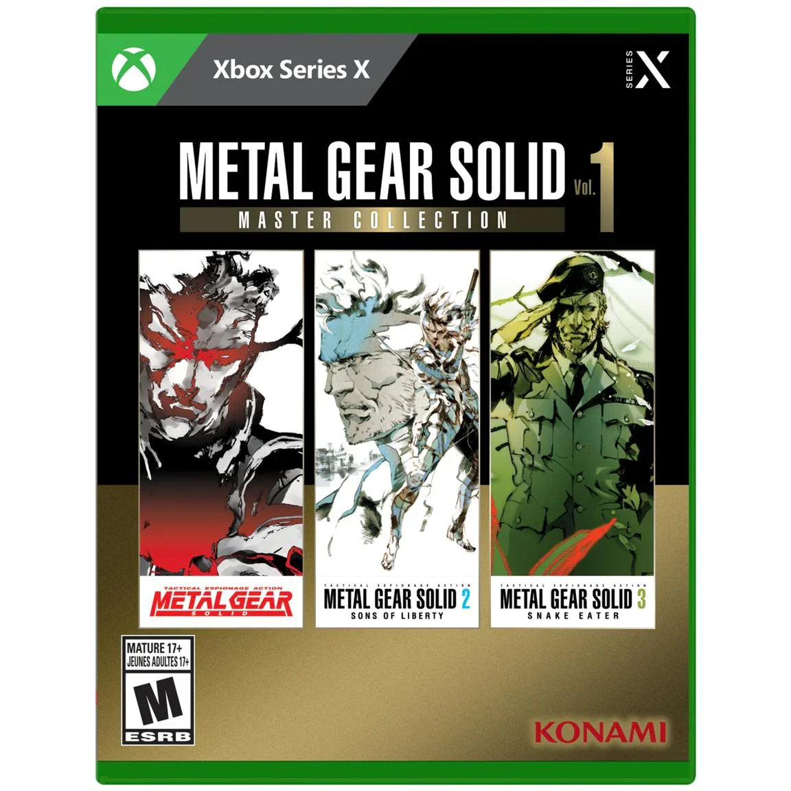 Metal Gear Solid: Master Collection Vol. 1 - (New) (Xbox Series X)