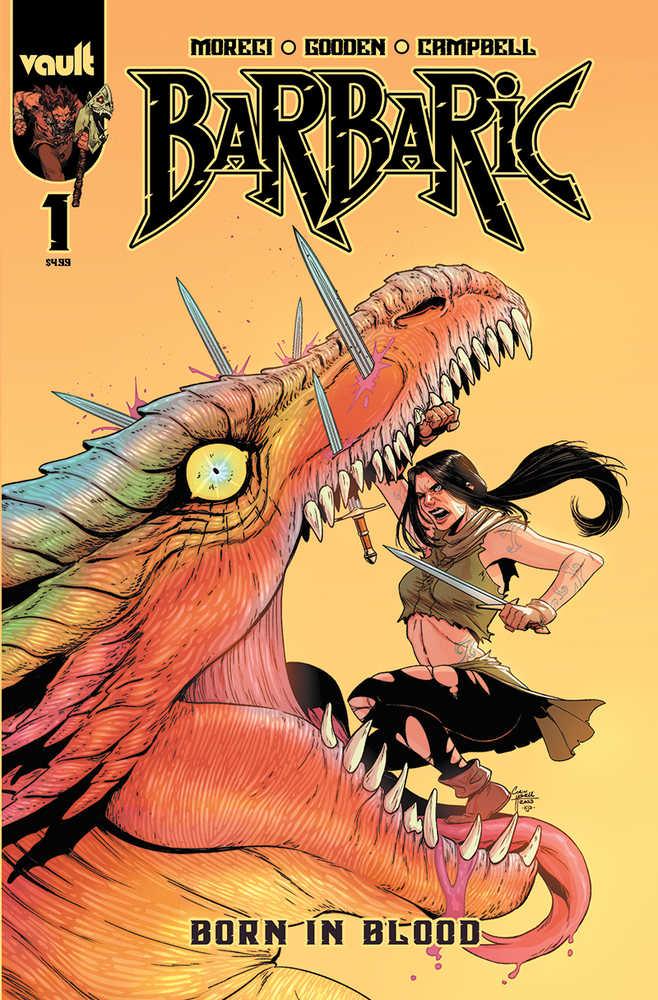 Barbaric Born In Blood #1 Cover B Howell Premium Variant