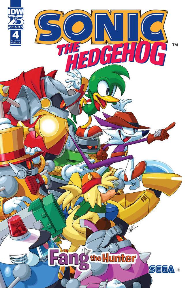 Sonic The Hedgehog Fang Hunter #4 - Cover B Mcgrath