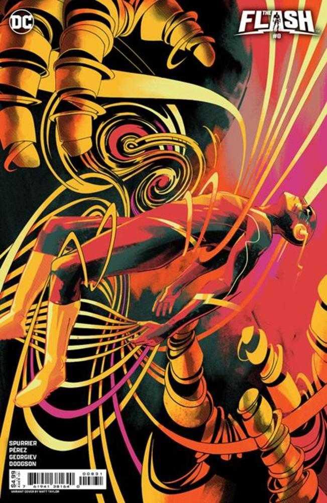 Flash #8 - Cover C Matt Taylor Card Stock Variant