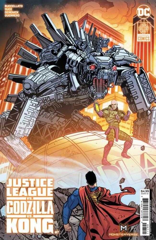 Justice League vs Godzilla vs Kong #7 (Of 7) - Cover A Drew Johnson