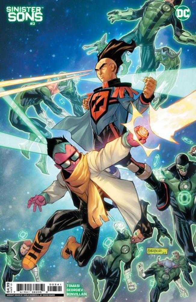 Sinister Sons #3 - (Of 6) Cover B Carlo Barberi Card Stock Variant