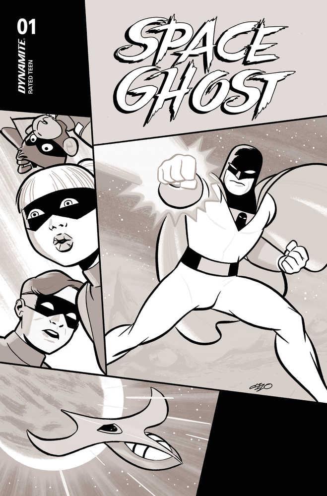 Space Ghost #1 Cover N 20 Copy - Variant Edition Cho Line Art