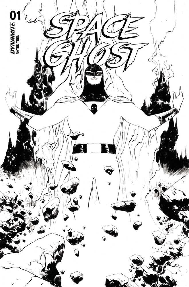 Space Ghost #1 Cover O 25 Copy - Variant Edition Lee Line Art