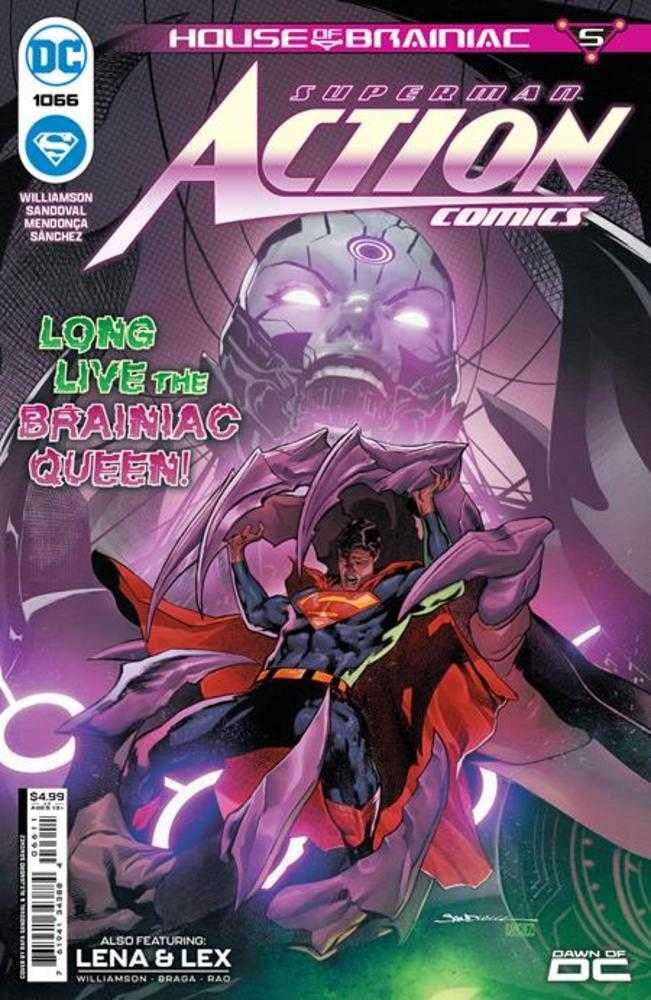 Action Comics #1066 - Cover A Rafa Sandoval (House Of Brainiac)