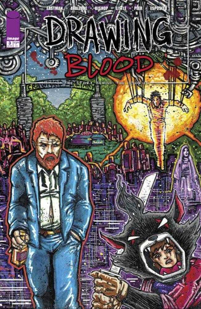 Drawing Blood #3 (Of 12) - Cover A Kevin Eastman
