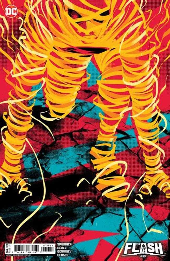 Flash #10 - Cover C Matt Taylor Card Stock Variant
