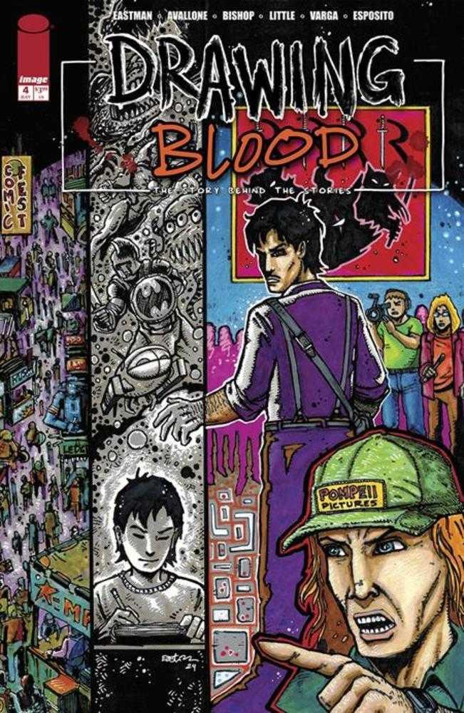 Drawing Blood #4 (Of 12) - Cover A Kevin Eastman