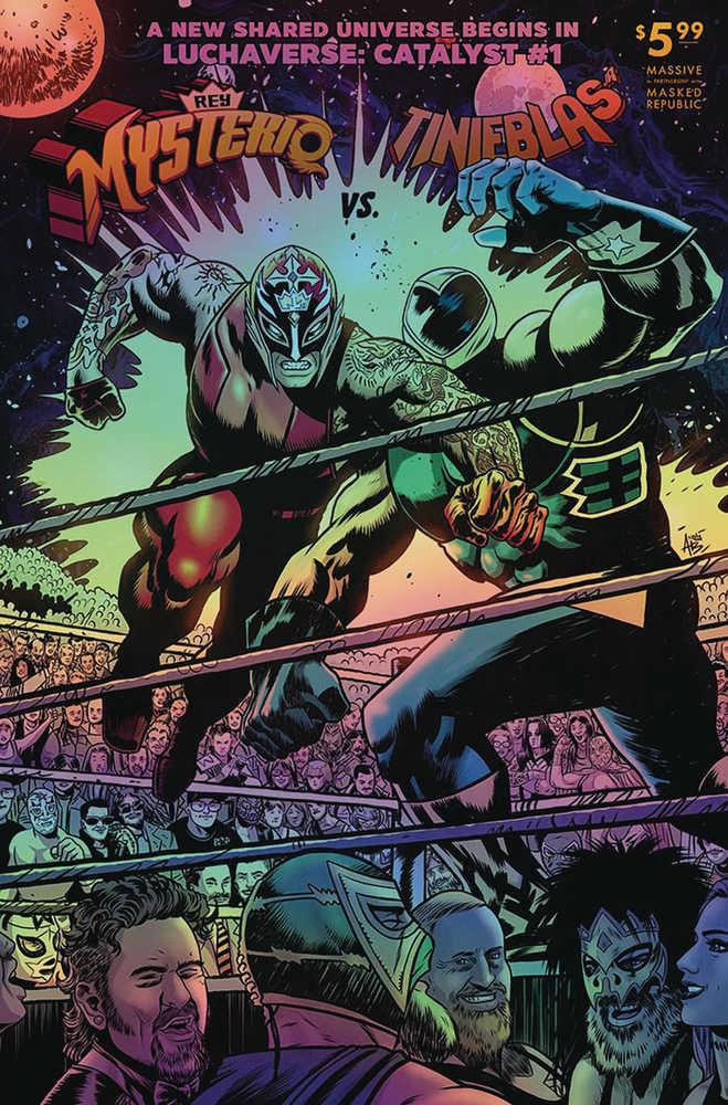 Luchaverse #1 Catalyst Cover K Superman V Ali Foil Variant (Mature)
