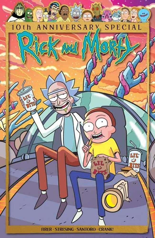 Rick And Morty 10th Anniversary Special #1 (One Shot) - Cover A Marc Ellerby Wraparound
