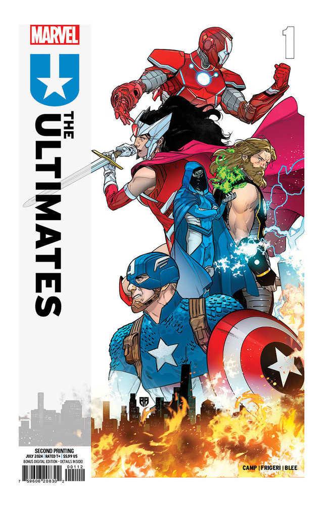 Ultimates #1 2nd Print Silva Variant