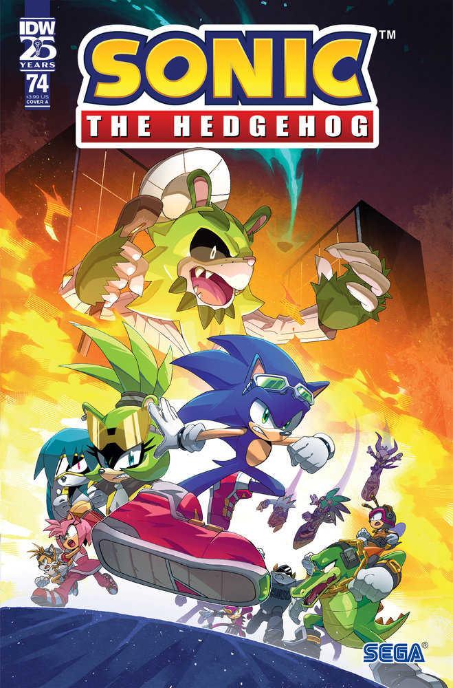 Sonic The Hedgehog #74 - Cover A (Arq)