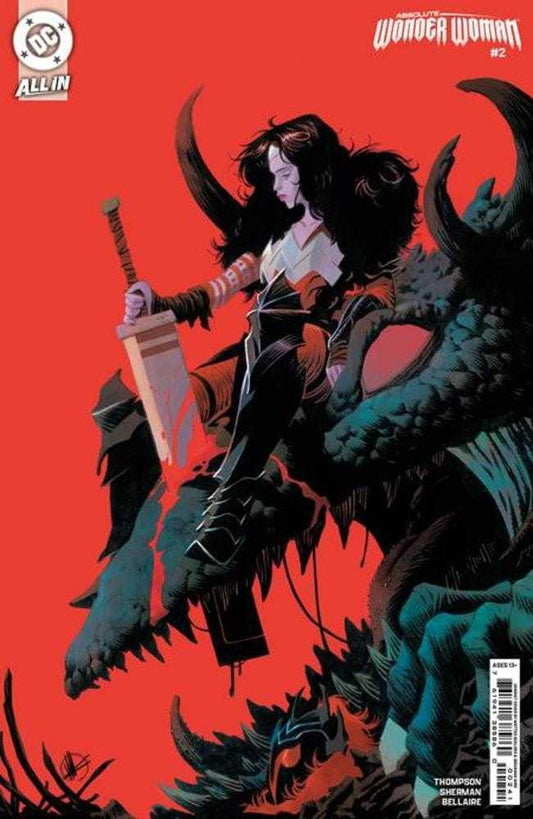 Absolute Wonder Woman #2 Cover D 1 in 25 - Matteo Scalera Card Stock Variant
