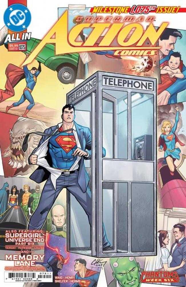 Action Comics #1075 - Cover A Clayton Henry