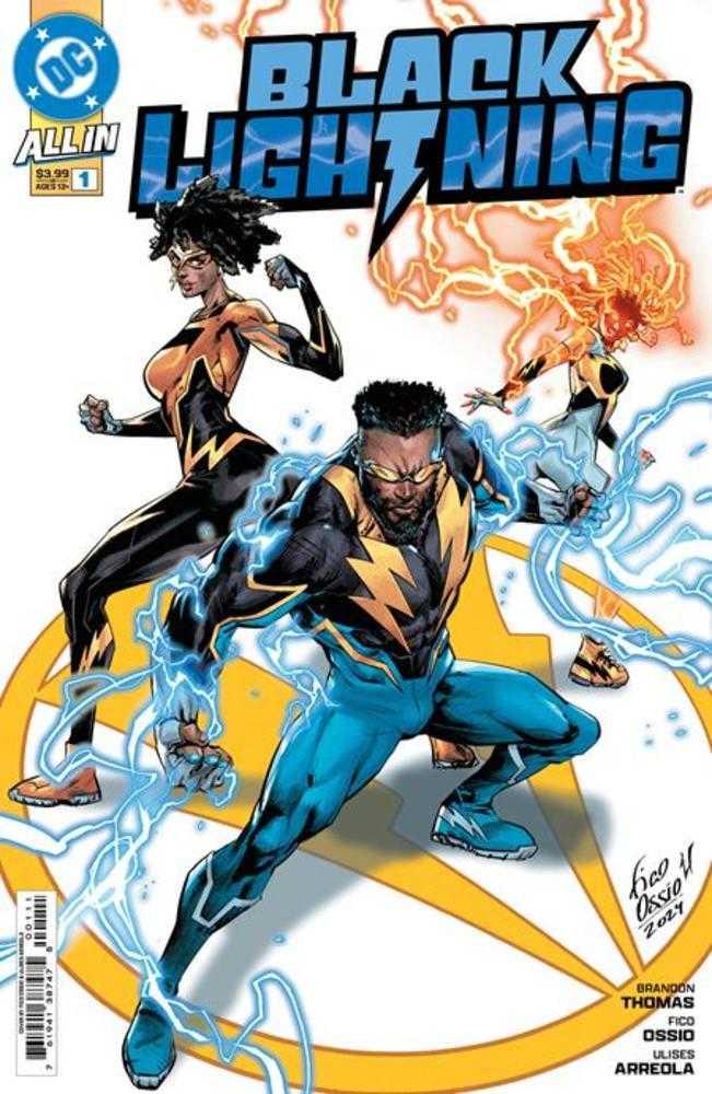 Black Lightning #1 - Cover A Fico Ossio