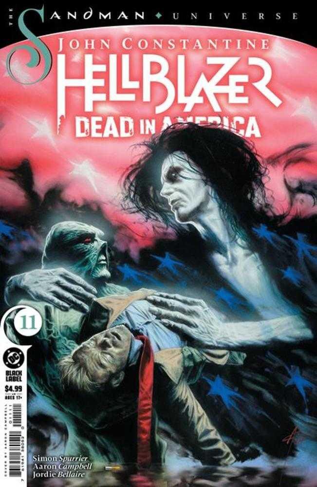 John Constantine Hellblazer Dead In America #11 - (Of 11) Cover A Aaron Campbel (Mature)