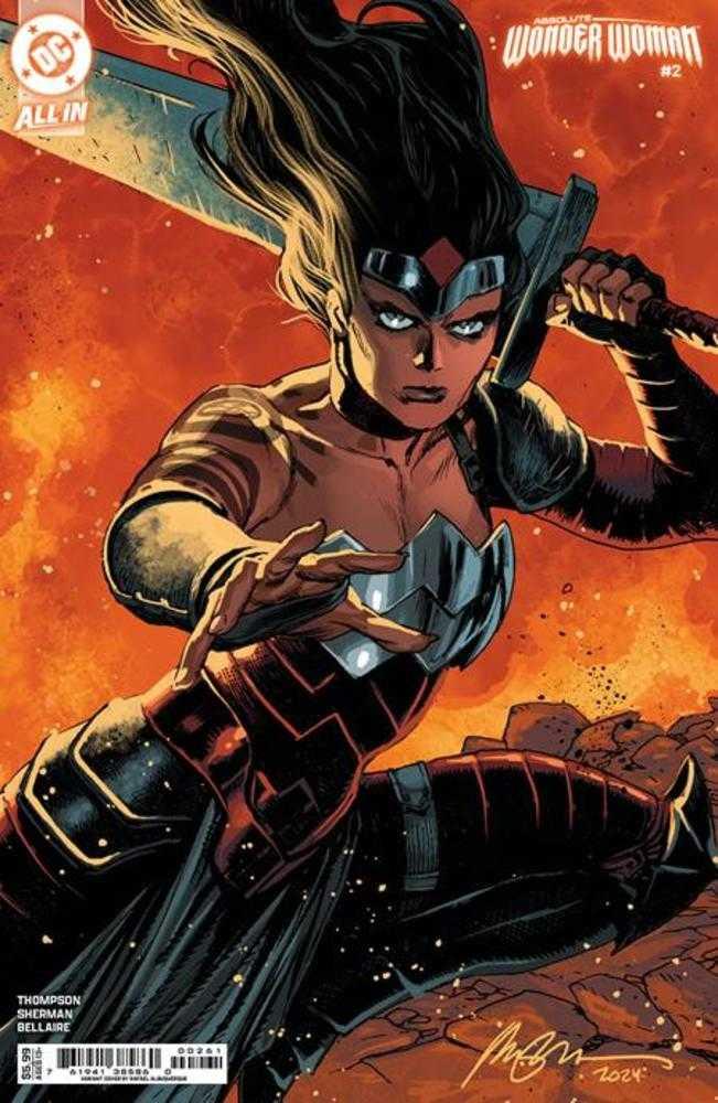 Absolute Wonder Woman #2 Cover F - Rafael Albuquerque Card Stock Variant
