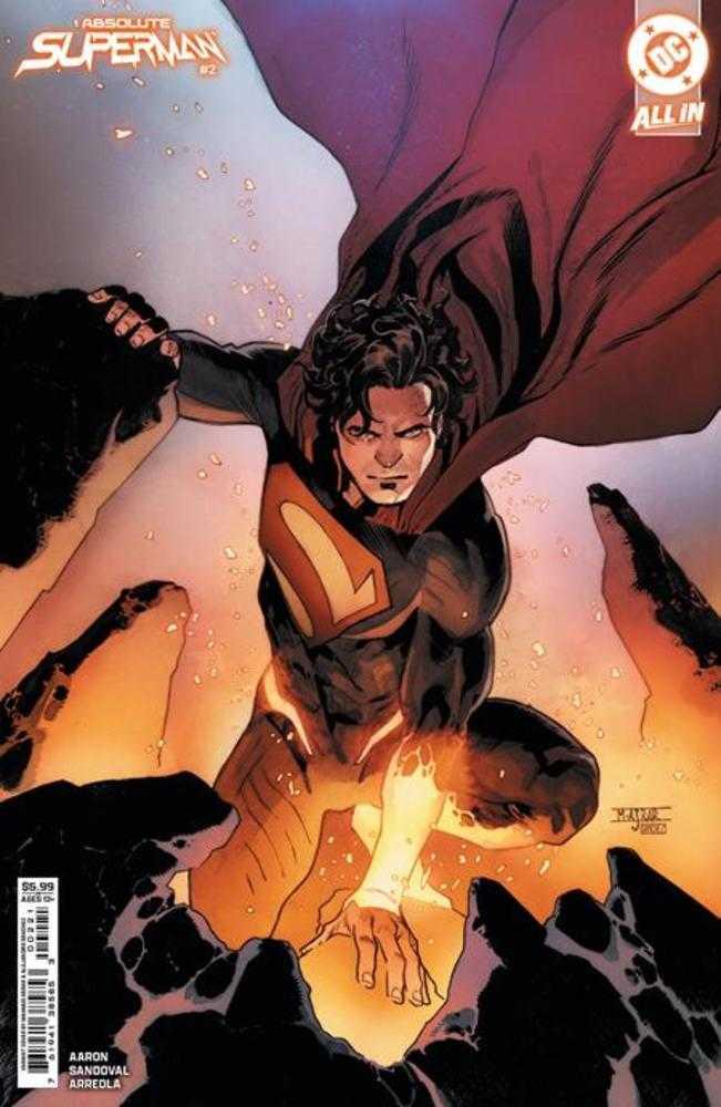 Absolute Superman #2 - Cover B Mahmud Asrar Card Stock Variant