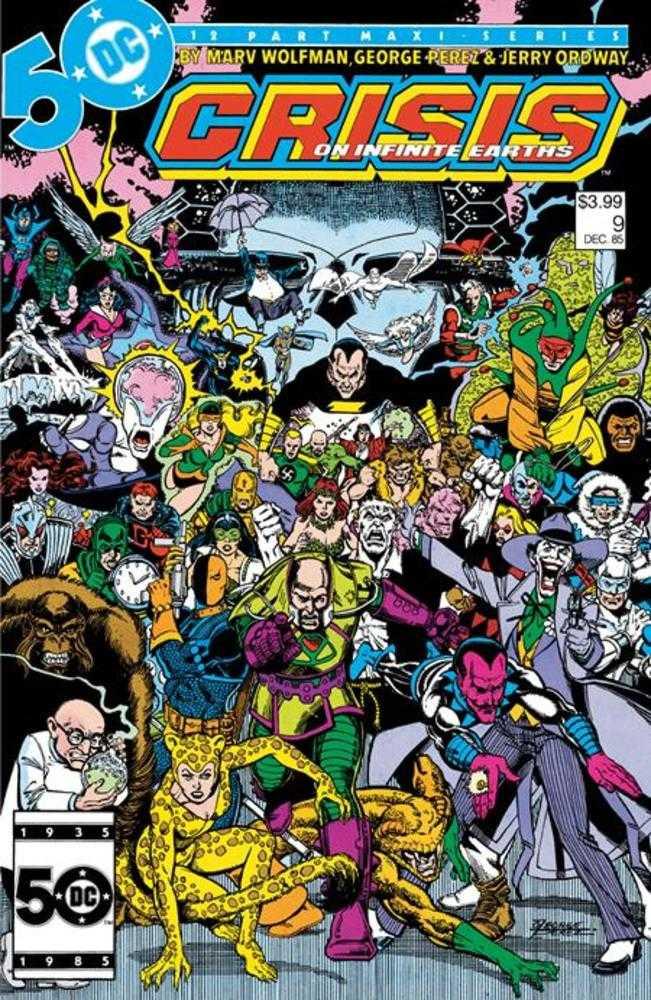 Crisis On Infinite Earths #9 - Facsimile Edition Cover A George Perez