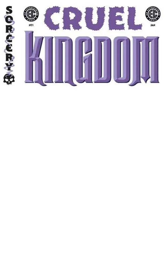 EC Cruel Kingdom #1 (Of 4) - Cover E Blank Sketch Variant