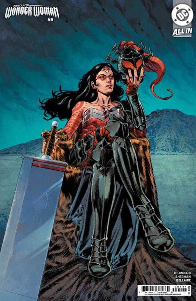 Absolute Wonder Woman #5 Cover D 1 in 25 - Mike Perkins Card Stock Variant