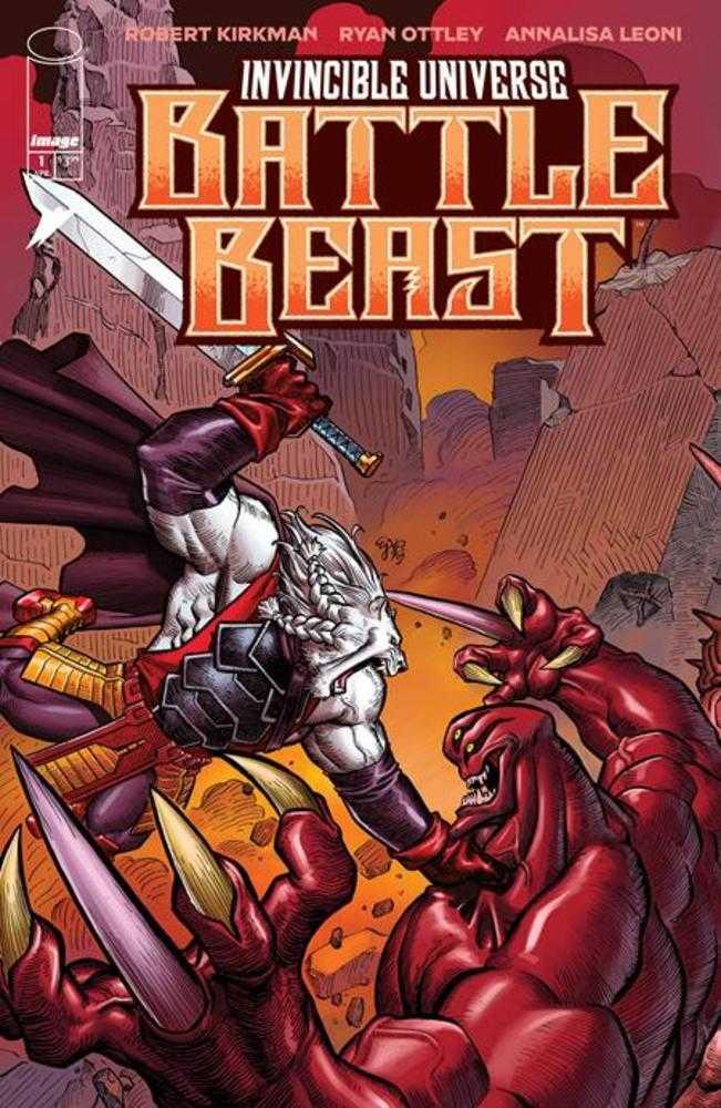 Invincible Universe Battle Beast #1 - Cover D 1:10 Ej Su Variant