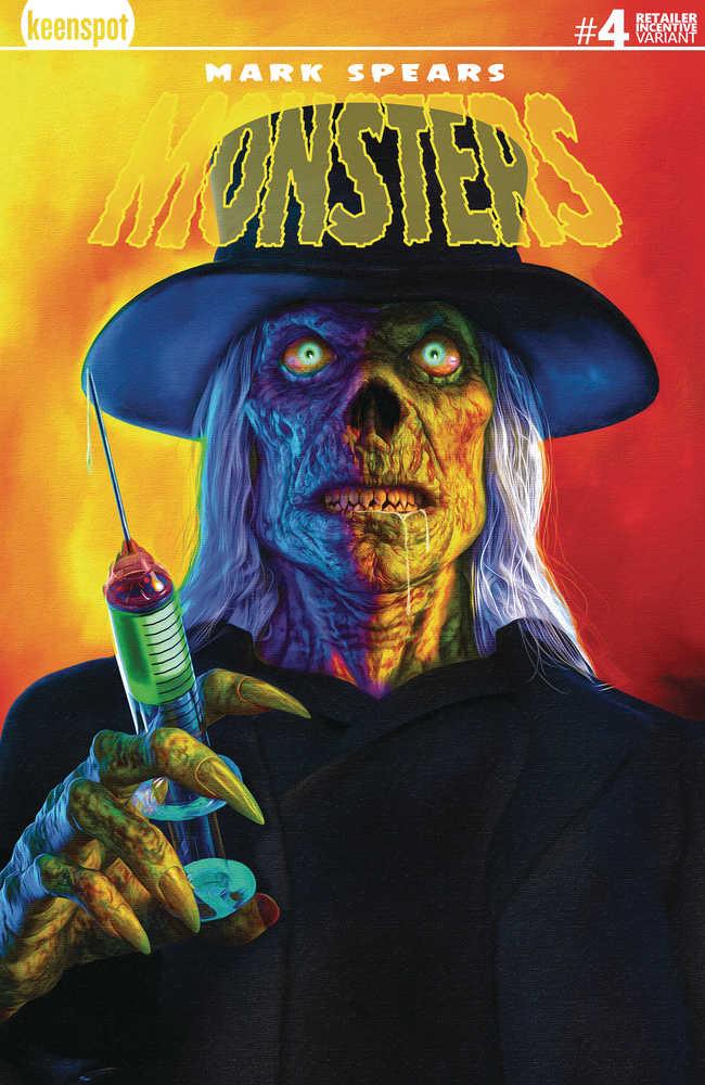 Mark Spears Monsters #4 Cover H - 25 Copy Free Variant Edition