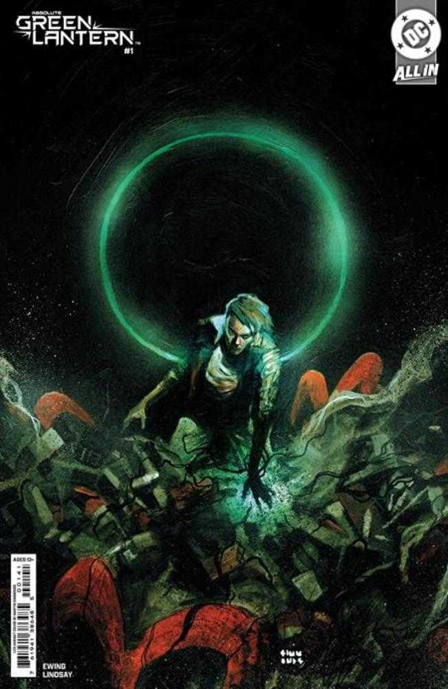 Absolute Green Lantern #1 Cover I 1 in 25 - Martin Simmonds Card Stock Variant