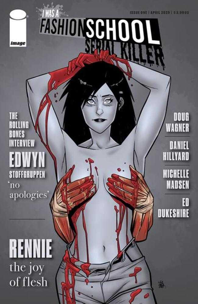 I Was A Fashion School Serial Killer #1 (Of 5) Cover B Daniel Hillyard & Michelle Madsen Rolling Stone Janet Jackson Homage Vari