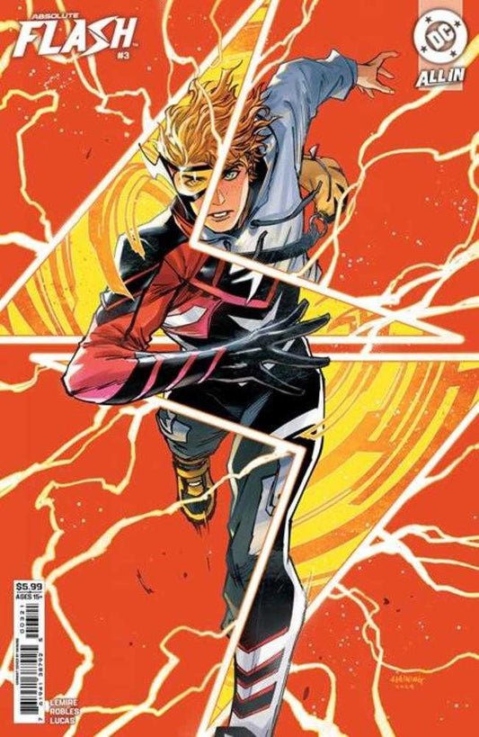Absolute Flash #3 Cover B Haining Card Stock Variant