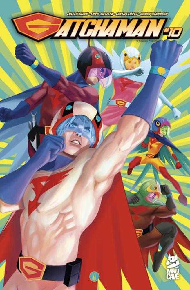Gatchaman #10 Cover A Inaki Miranda