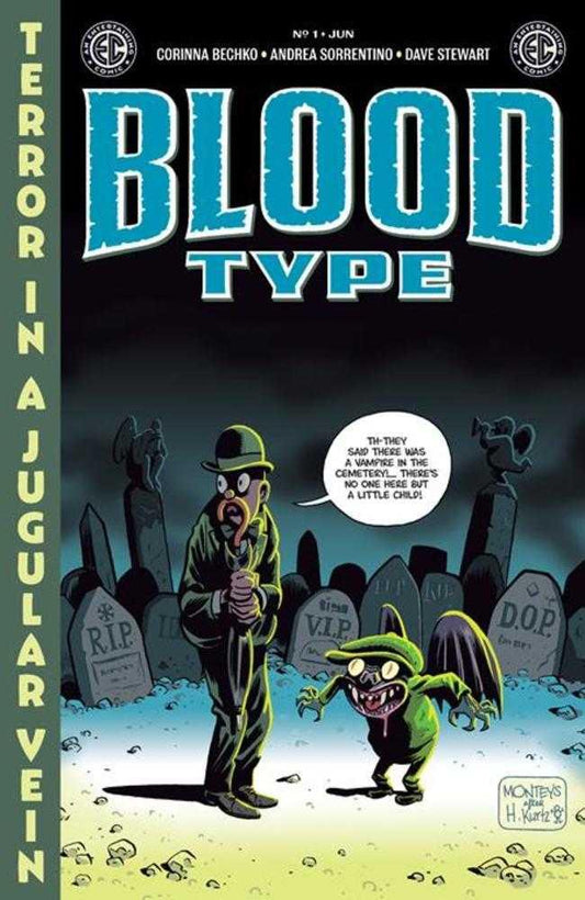 EC Blood Type #1 (Of 4) Cover D 1:10 - Albert Monteys EC Homage Variant