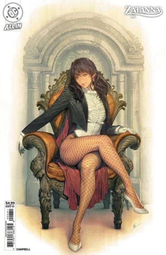 Zatanna #6 (Of 6) - Cover C Homare Card Stock Variant