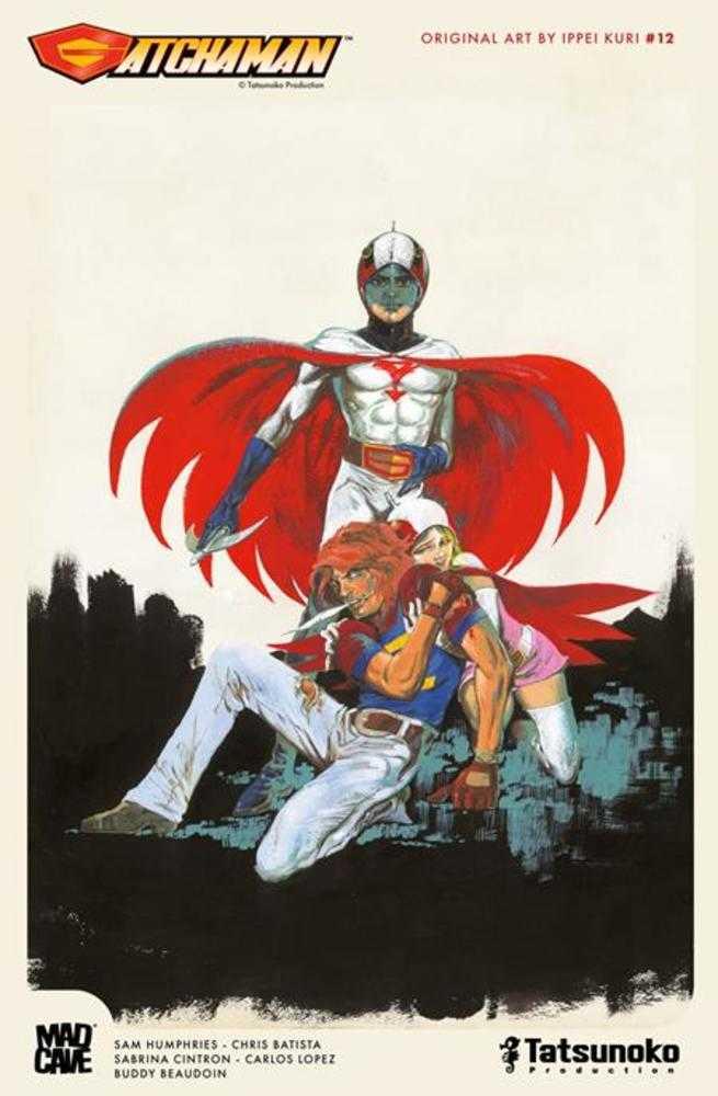 Gatchaman #12 Cover B Ippei Kuri Classic Tatsunoko Art Variant