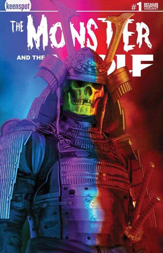 Mark Spears Monsters The Monster & The Wolf #1 Cover B Inc 1:250 Mark Spears Holofoil Variant (Free)