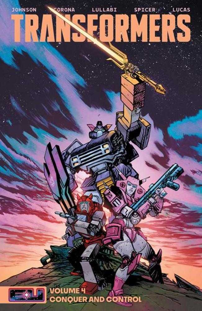 Transformers TPB Volume 04 - Conquer & Control DWJ & Spicer Cover