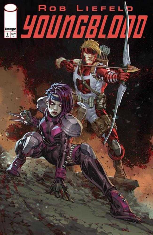 Youngblood #1 (2025) Cover H - 1:25 Kael Ngu Variant