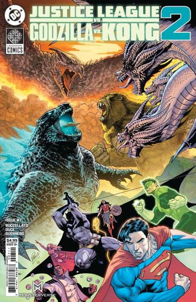 Justice League vs Godzilla vs Kong 2 #7 (Of 7) - Cover A Christian Duce