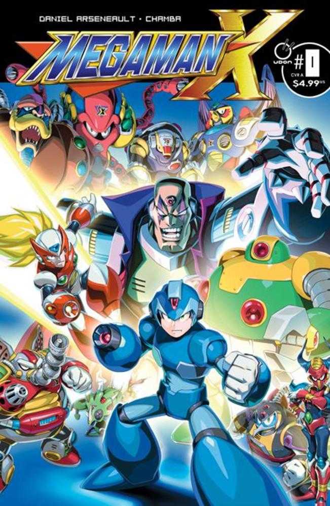 Mega Man X #0 (Of 5) - Cover A Jeffrey Cruz