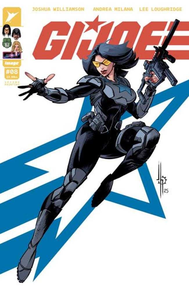 G.I. Joe #8 2nd Printing Cover A Jason Howard Lady Jaye Cover